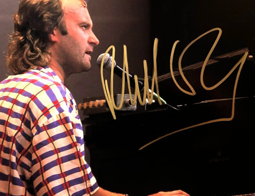 Phil collins signed - collins,