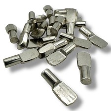 SHELF SUPPORTS SPOON 5mm WOODEN SHELVES CUPBOARD BOOKCASE KITCHEN BEDROOM IKEA