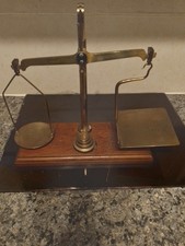 G.P.O De Grave Short & Co Metal Scales with  Weights  Post Office