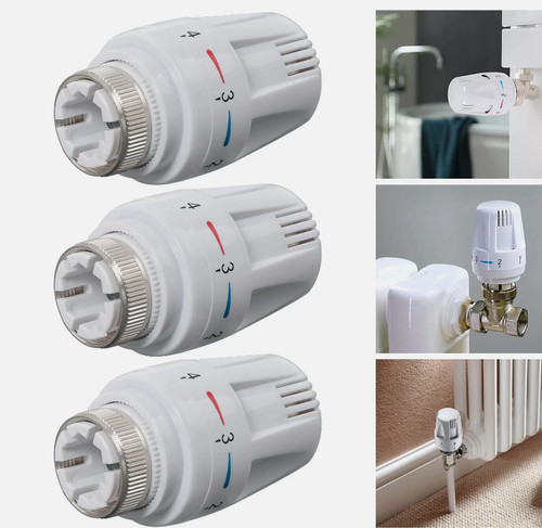 3pcs radiator valve trv - 3pcs,