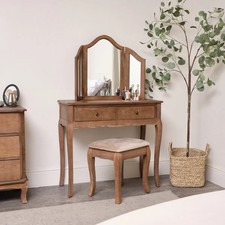 Dressing Table, Mirror & Stool