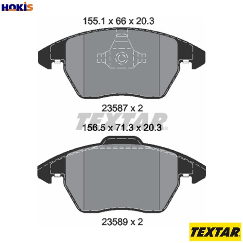 Brake pad set disc - brake,
