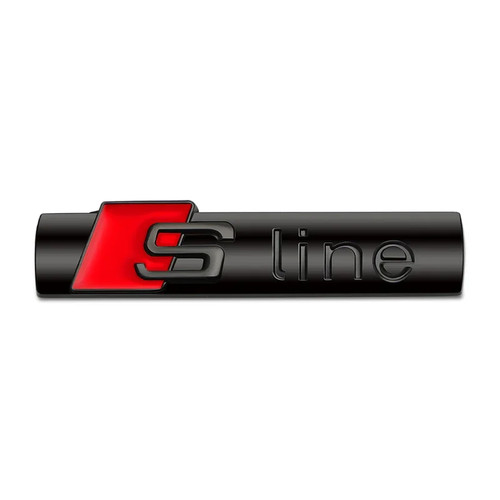 Audi line emblem badge a3 - s,