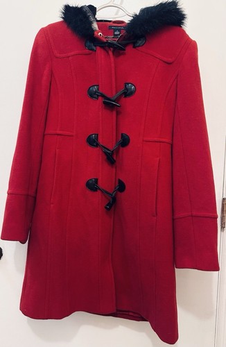 Tommy hilfiger red - wool, toggle