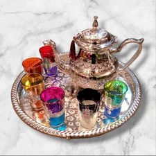 Extra Large Moroccan Tea Set -