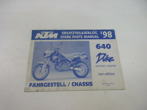 Ktm 640 duke 1998 - 1998, of