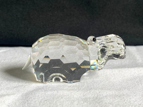 Swarovski one eyed - swarovski, hippo