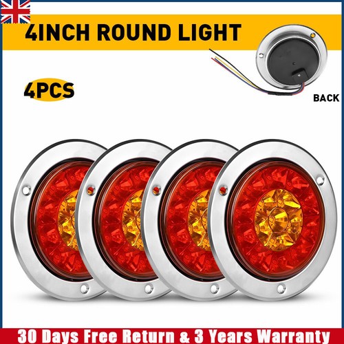 4pcs tail lights round - 4pcs,