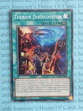 Therion Discolosseum MP23-EN091 Prismatic Secret Rare Yu-Gi-Oh Card 1st New