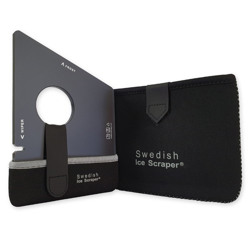Swedish ice scraper windscreen - ice,