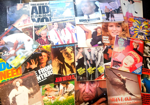 Sunday times magazines - magazines,