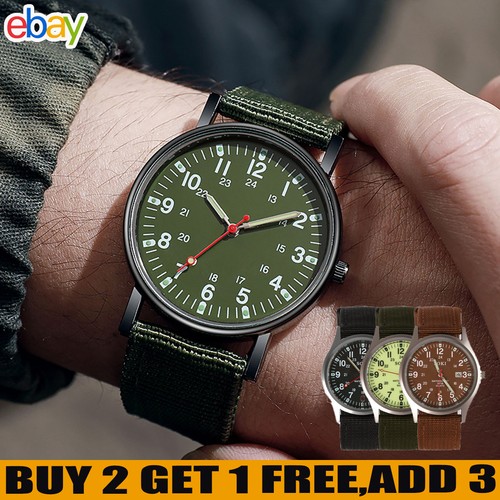 Military date quartz vintage - military,
