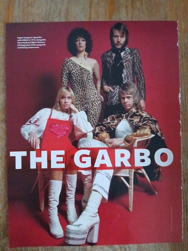 Abba article magazine - abba,