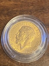 1915 King George V Royal Mint Full 22 carat Gold Sovereign Coin