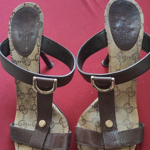 Gucci brown beige - brown/beige, canvas