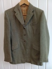 Vintage Moss Bros Riding Jacket Wool Tweed Ladies See Below For Size CH
