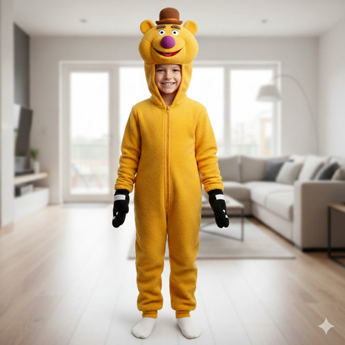 Fozzie bear costume pajamas - bear,