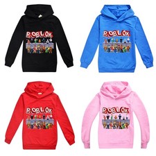 Roblox Characters Kids Hoodie Gaming Gamer Hooded Sweatshirt