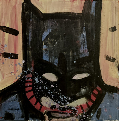 Hasworld acrylic unframed - ,