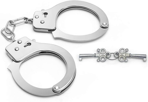Metal handcuffs for children - metal,