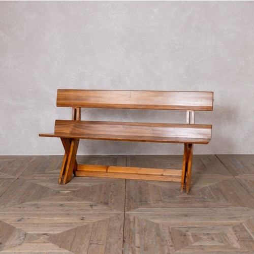 Church pews wooden benches - church,