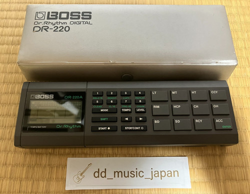 Boss 220a rhythm drum - dr-220a,