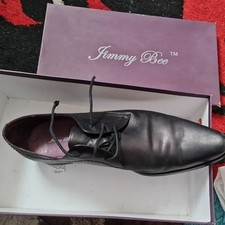 JIMMY BEE BLACK LEATHER LACE