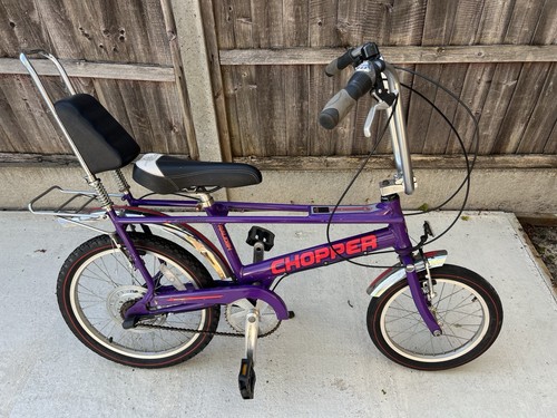 Raleigh chopper mk3 purple - raleigh,