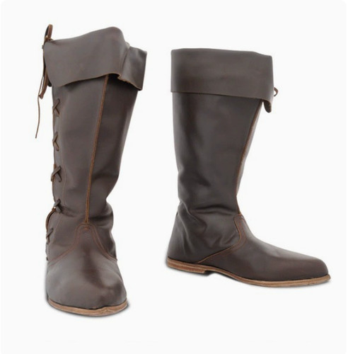 Leather viking pirate - leather,
