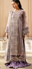Lilac 3 Piece Pakistani Designer embroidered luxury Lawn Suit Custom made