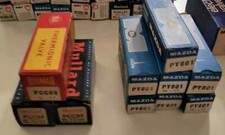 Valves. PFL200, PY801, PCC89, QZ06-20 , U26, UCL83, UCH42, UBF80, NEW OLD STOCK