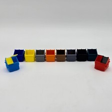 N Gauge Front End Loader 8 Yard Bins "Various Colours" 1/148 Scale