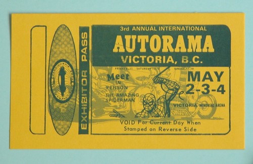 Vtg autorama 1970s auto show - autorama,