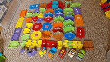 Large Vtech Toot Toot Drivers Bundle Over 60 items Track, vehicles, animals 