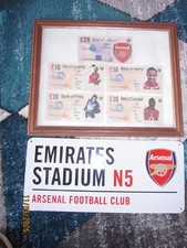 Framed    Arsenal 2004 bank