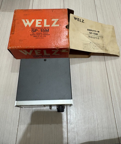 Welz 15m swr rf - swr, &