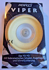 Henrys Viper Yo-Yo Rare Glow in the Dark Colour - Vintage yoyo in box