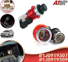 Car Cigarette Lighter Socket Plug Assembly 1J0919307 1J0919309 For Golf AUDI VW
