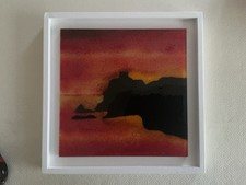 Fused Glass Wall Art Coastal