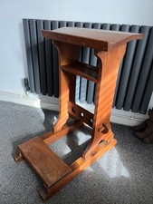Standing prayer Kneeler  Original Oak Church Prayer Bench Prie Dieu Prayer