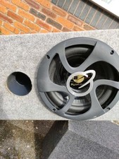 Planet Audio 12" Subwoofer in Ported MDF Box, with Planet Audio Sub protector.