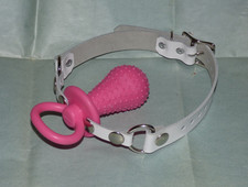 NEW genuine white leather XL