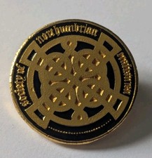 Society Of Northumbrian Craftsmen Enamel Pin Badge