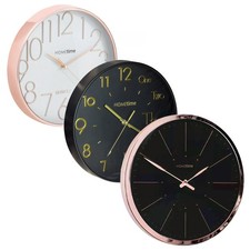 Wall Clock 30cm Round Quartz