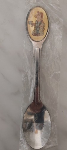 Vintage tetley tea folk spoon - vintage,