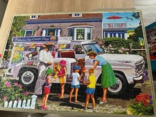 1000 Piece Corner Piece Jigsaw. Ice cream truck. 