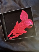 Leah Stein Fox Brooch Brand