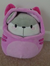 Squishmallow Fidalna Mouse in Cat Costume 9 inch