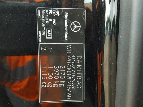 Mercedes benz class - e,