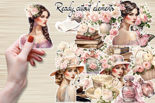 Ready cutout scrapbook - scrapbook, paper